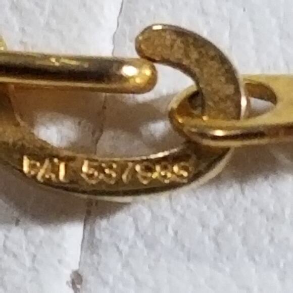 Marvella Pat 537985 twisted small faux pearl necklace 1.1691 - Picture 4 of 11